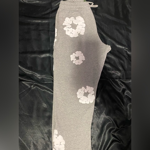 Grey Denim Tears Sweatpants - Picture 5 of 5